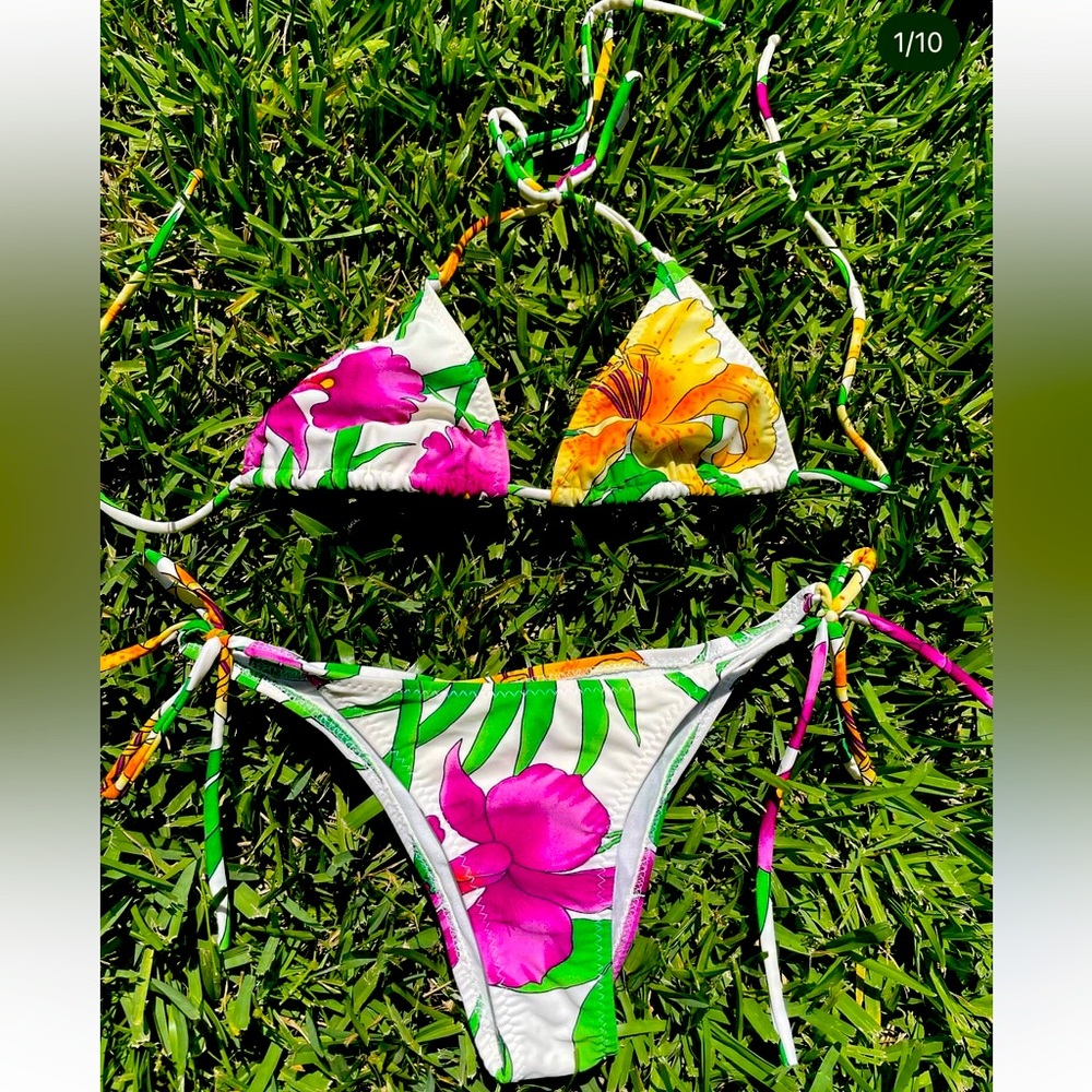 Beautiful Floral Bikini set 💗